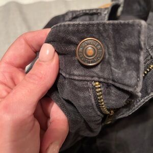 Abercrombie & Fitch Charcoal Denim Jeans